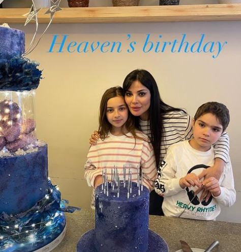 نادين نجيم تحتفل بعيد ميلاد ابنتها
