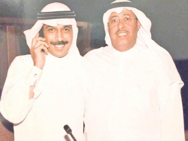 سليمان الملا وعبدالله الرويشد - الصورة من تويتر