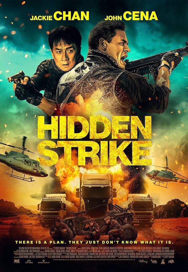 فيلم هيدين سترايك - Hidden Strike - جاكي شان - جون سينا - مصدر الصورة تويتر