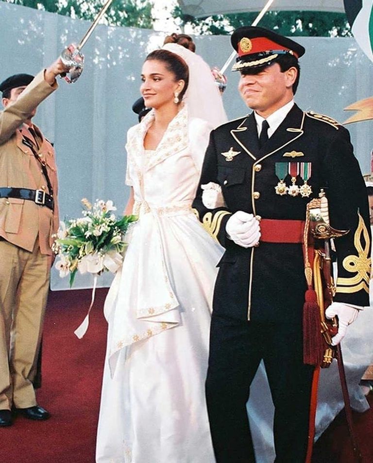 زفاف الملكة رانيا 