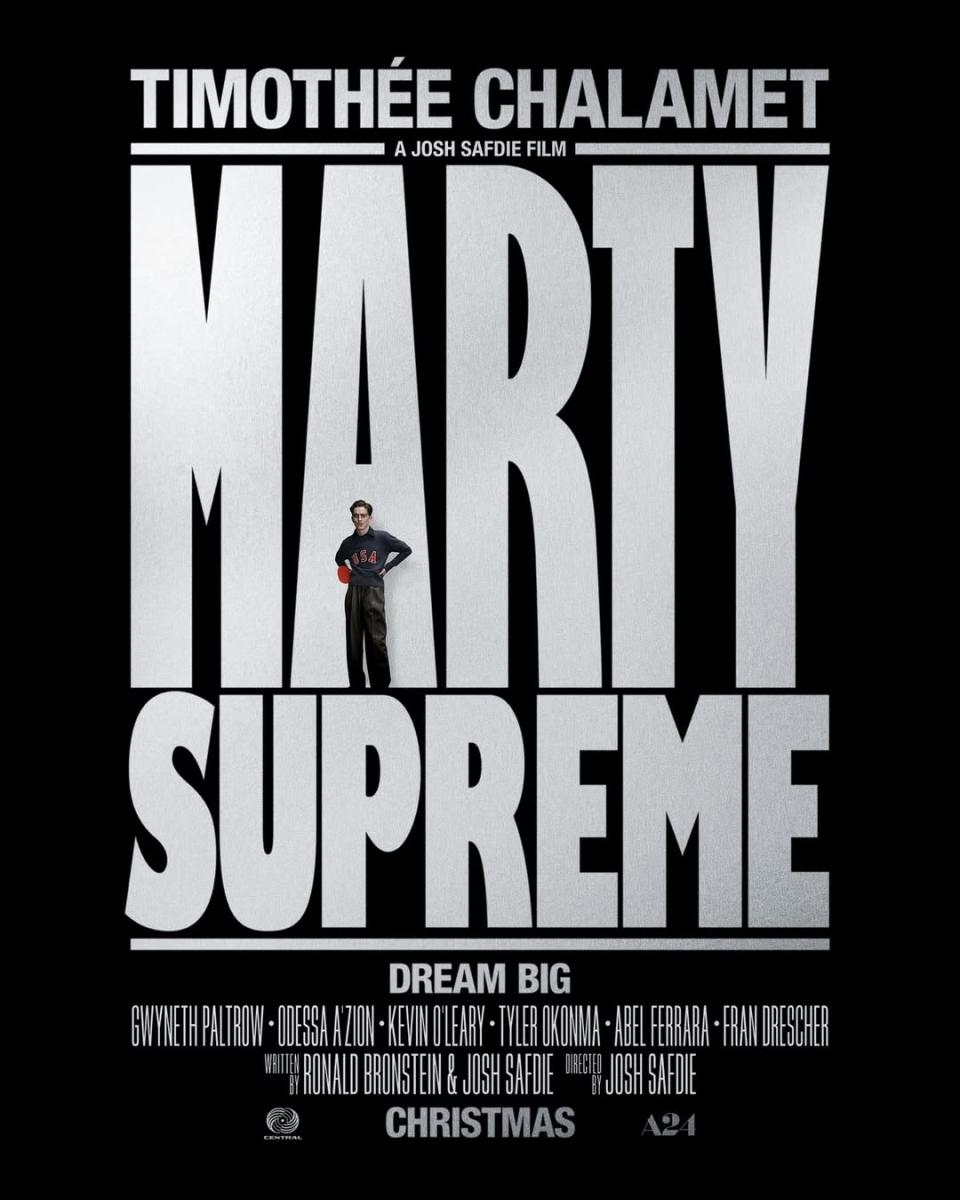 تيموثي شالاميت Timothée Chalamet - غوينيث بالترو Gwyneth Paltrow - فيلم Marty Supreme - جوش سافدي Josh Safdie - تايلر ذا كرياتور Tyler the Creator - أوديسا أزيون Odessa A’zion - مهرجان نيويورك السينمائي New York Film Festival - فانيتي فير Vanity Fair - كيفن أوليري Kevin O’Leary - فران دريشر Fran Drescher - آيبل فيرارا Abel Ferrara - بن جيلت Penn Jillette - أخبار هوليوود - أفلام جديدة 2025 - حلاقة شعر تيموثي شالامي - Timothée Chalamet buzzcut - Marty Supreme movie release 2025