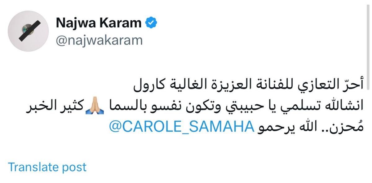 نجوى كرم