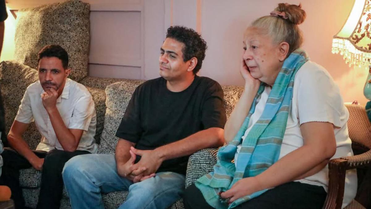 سمية الألفي من كواليس فيلم سفاح التجمع