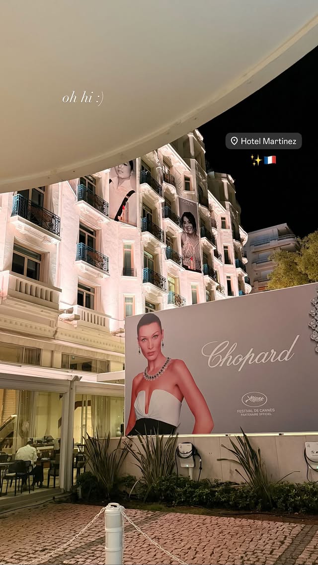 بيلا حديد Bella Hadid - مهرجان كان السينمائي Cannes Film Festival
