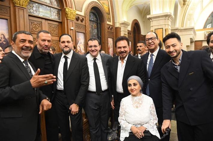 حفل زفاف ابنه هاني رمزي