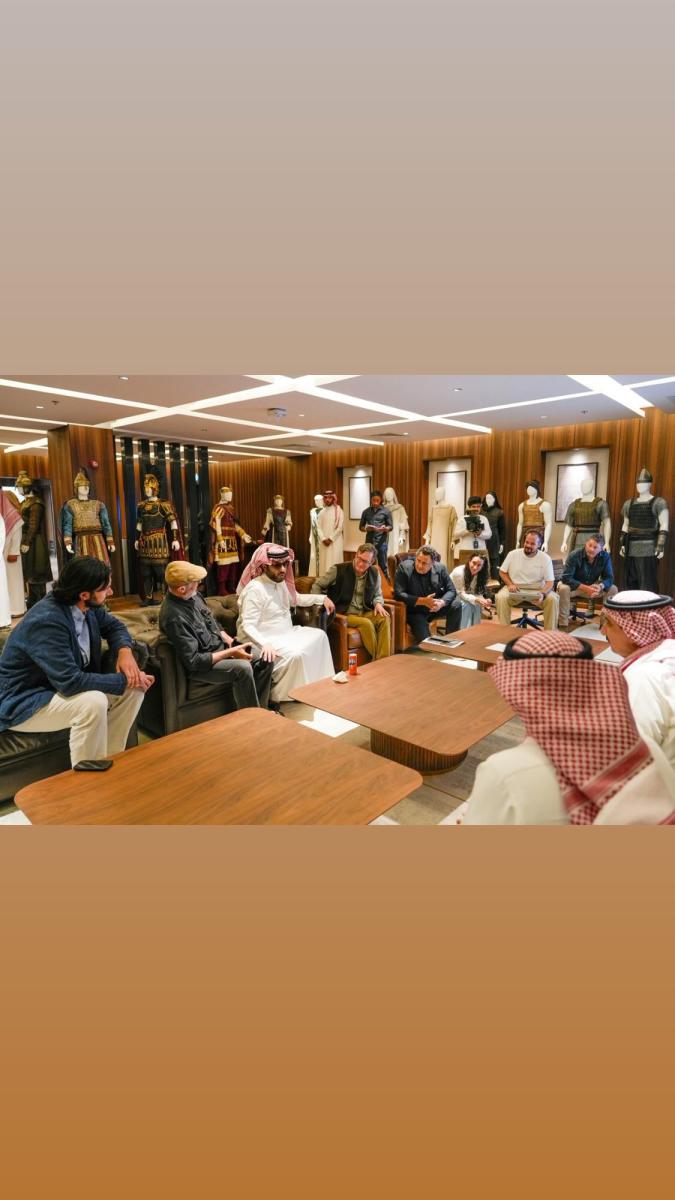 تركي آل الشيخ - فيلم خالد بن الوليد - Unbroken Sword - معركة اليرموك - استديوهات الحصن - استديوهات القدية - Alik Sakharov - صلة للإنتاج - موسم الرياض - الهيئة العامة للترفيه - فيلم سعودي ضخم - صناعة السينما السعودية - خالد بن الوليد فيلم جديد - إنتاج سعودي عالمي - GEA