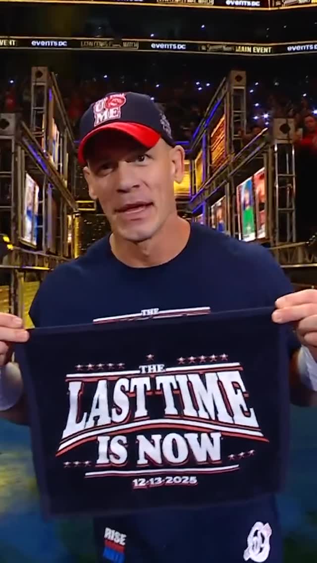 جون سينا John Cena - اعتزال جون سينا - WWE - آخر مباراة جون سينا - غونثر Gunther - WrestleMania - Peacemaker - Fast X - دواين جونسون Dwayne Johnson - تاريخ WWE