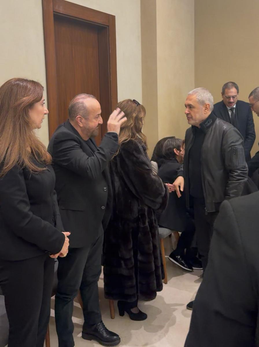 فيروز في عزاء ابنها هلي الرحباني