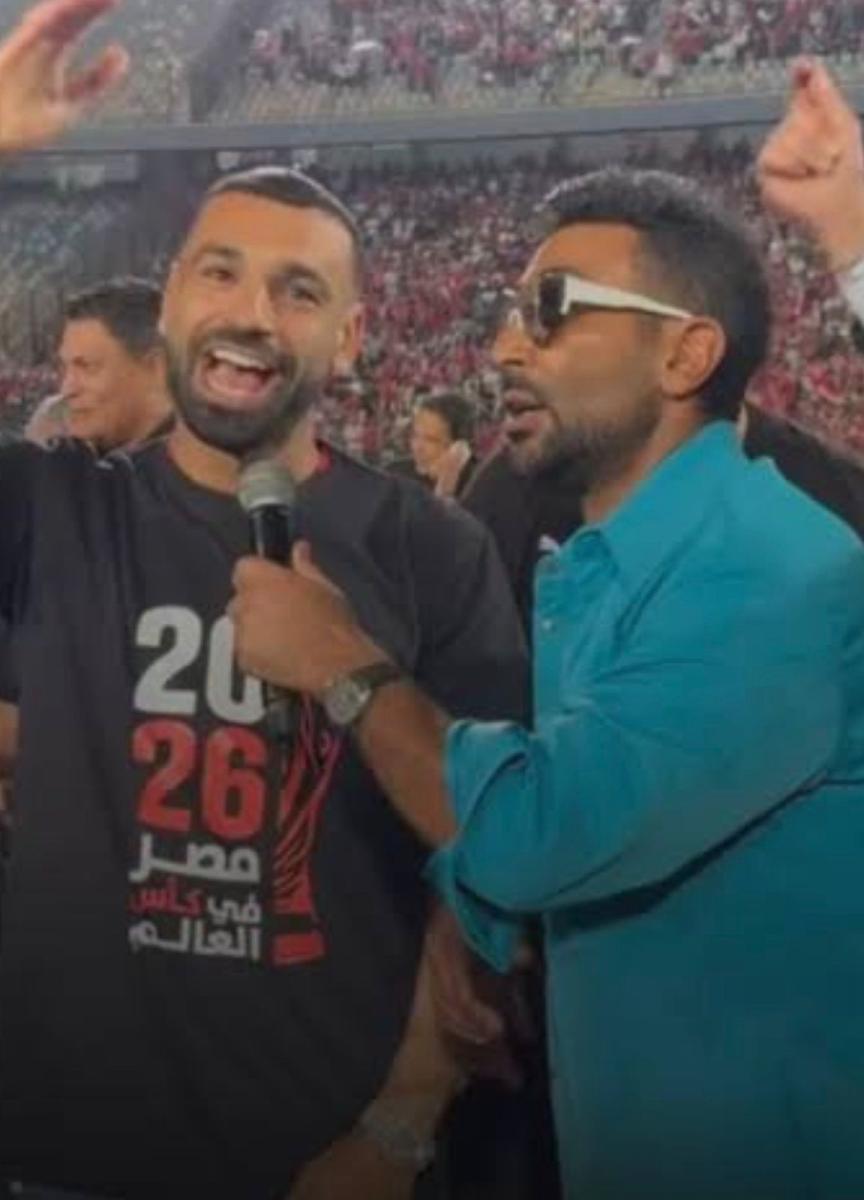 محمد صلاح وأحمد سعد