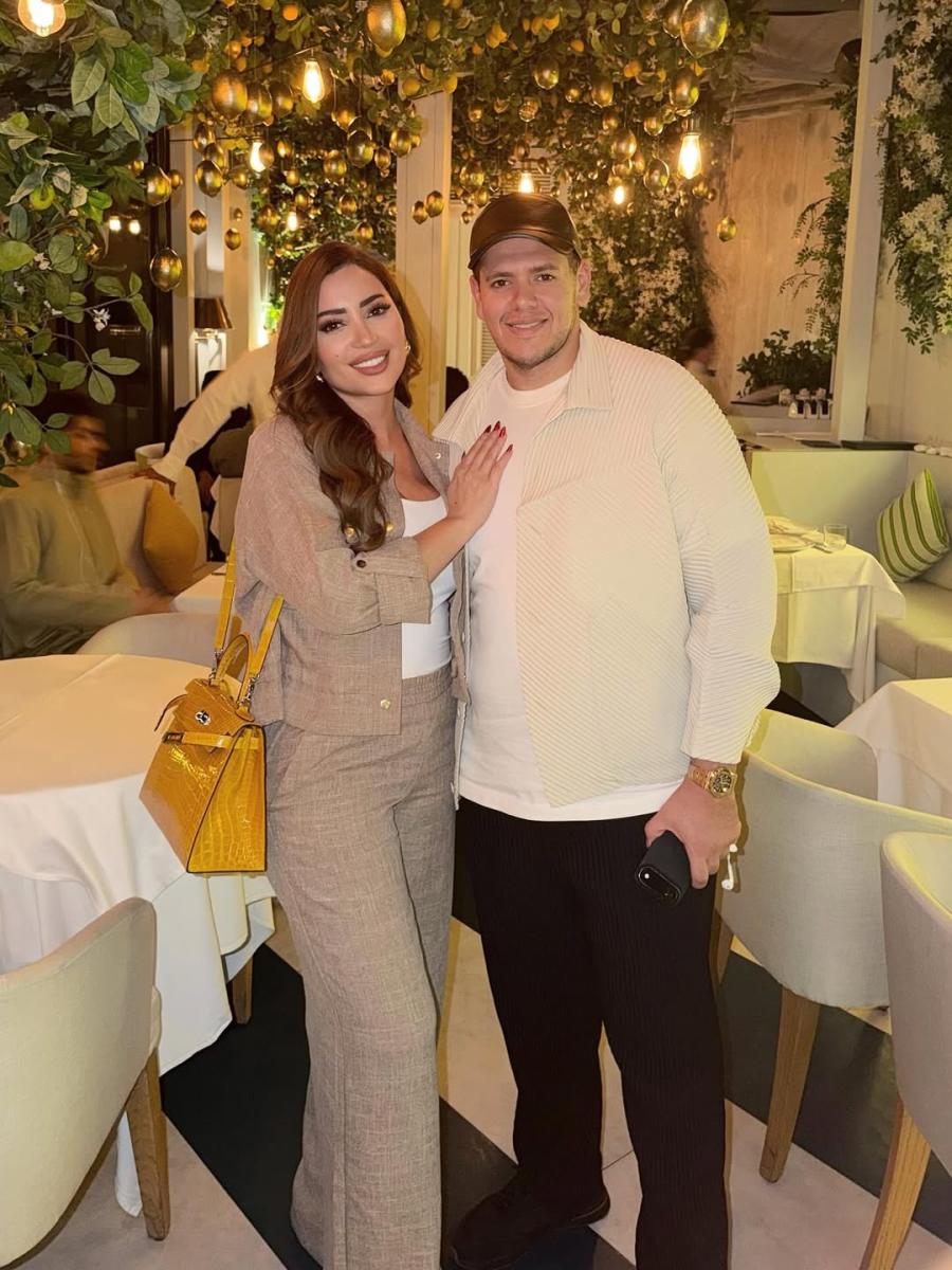 نسرين طافش وزوجها