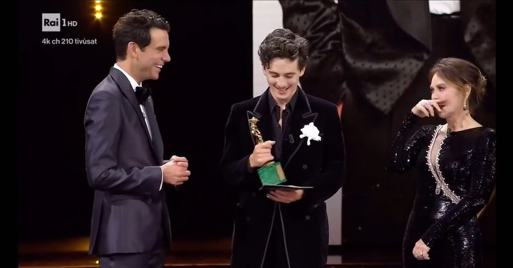  كايلي جينر Kylie Jenner وتيموثي شالاميت Timothee Chalamet -  حفل جوائز دافيد دي دوناتيلو David Di Donatello Awards