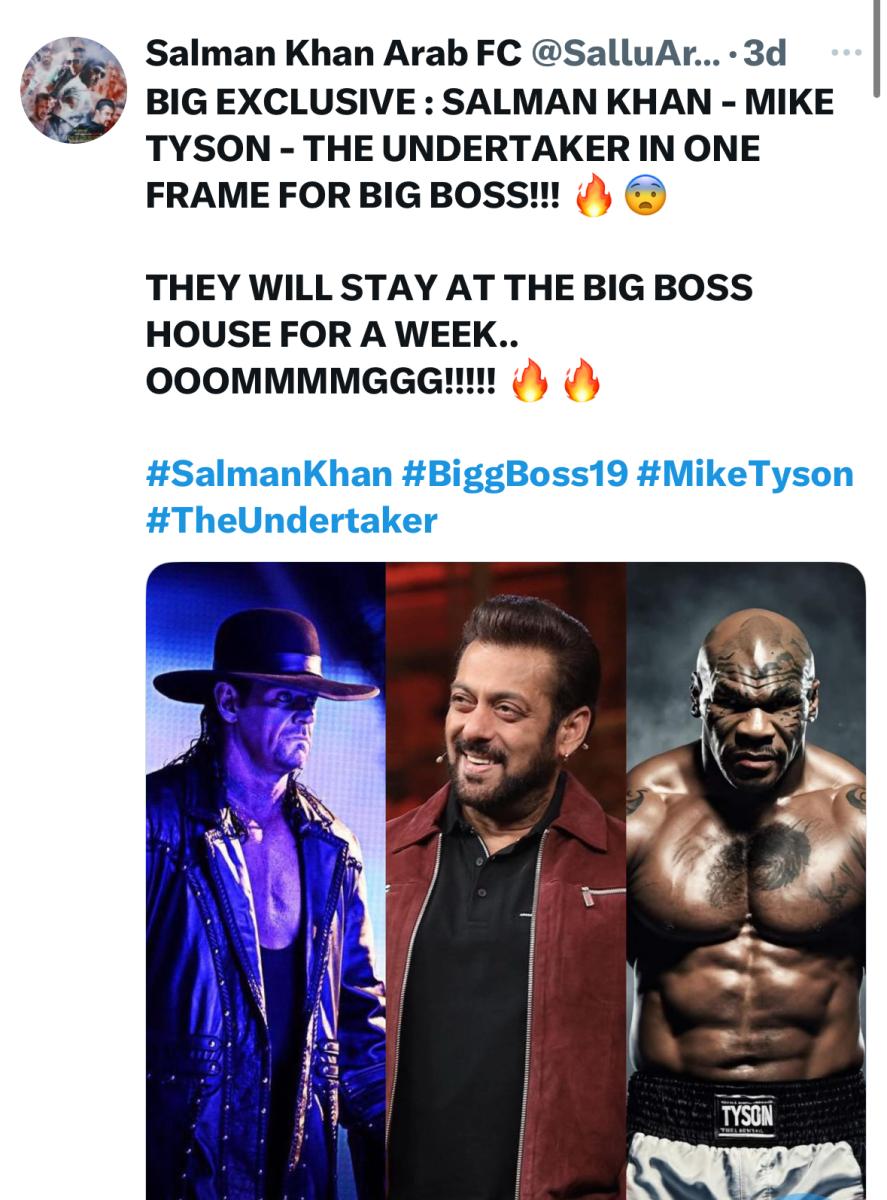 Bigg Boss 19 مع سلمان خان و قائمة المتسابقين