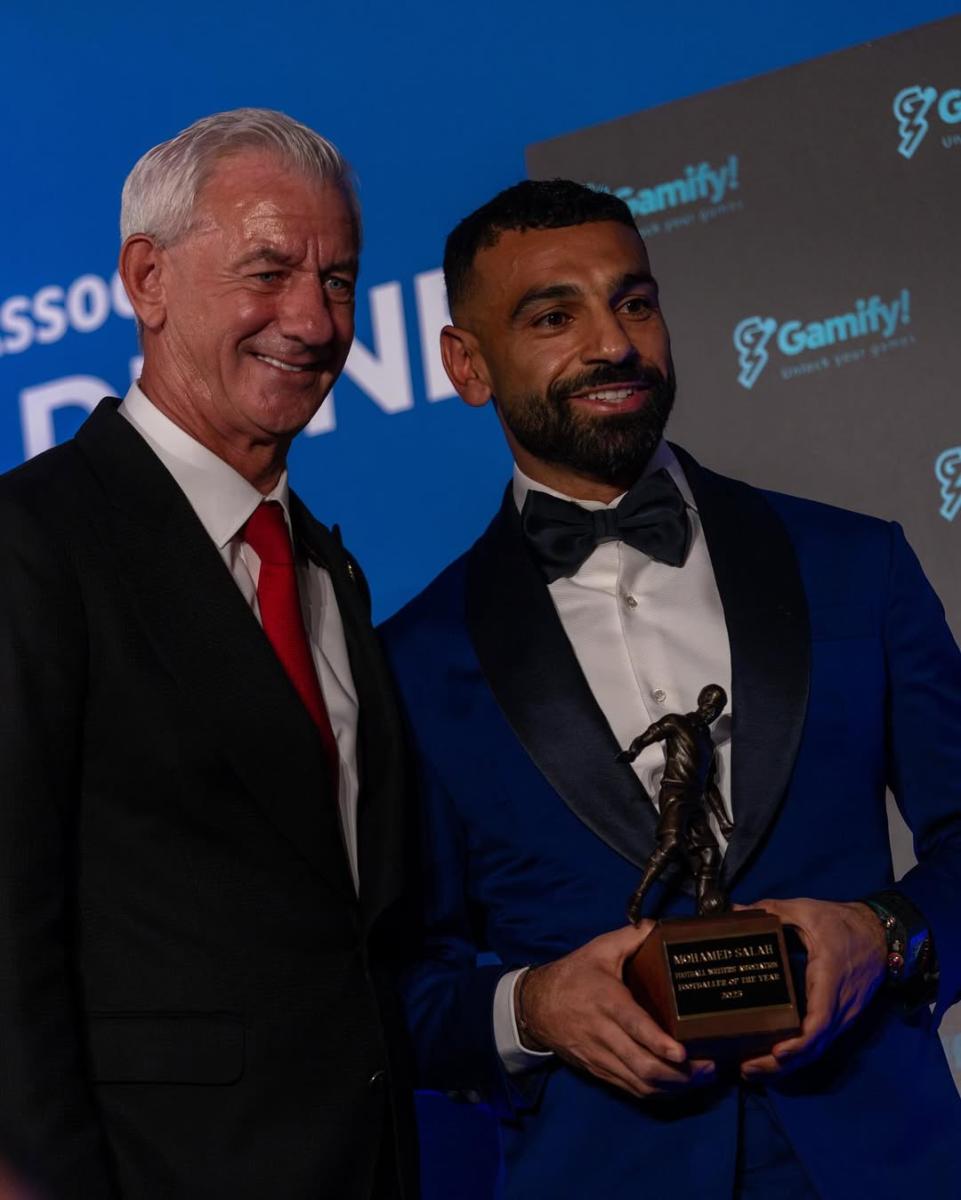 محمد صلاح Mohamed Salah، ليفربول Liverpool، الدوري الإنجليزي Premier League، دوري أبطال أوروبا Champions League، جوائز كرة القدم Football Awards، إيان راش Ian Rush، كريستال بالاس Crystal Palace، أهداف محمد صلاح، FWA Award، أنفيلد Anfield.