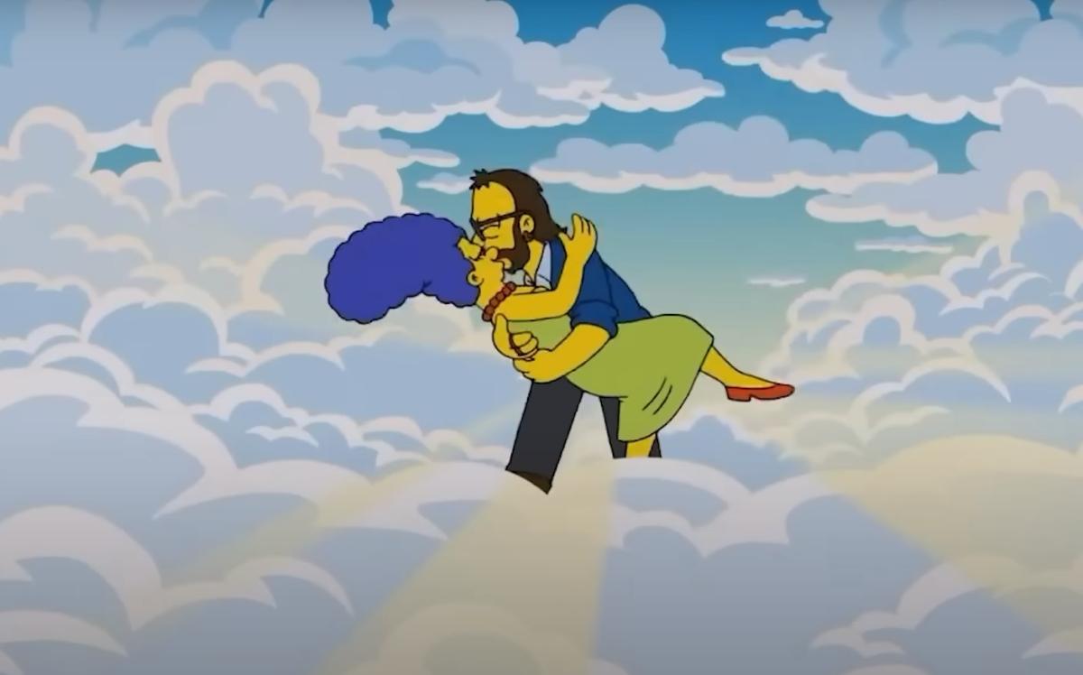 وفاة مارج ذا سيمبسون - نهاية الموسم 36 ذا سيمبسون - Marge death The Simpsons - Bart Lisa Maggie Marge funeral - Simpsons season 36 finale shock - Simpsons season 40 renewed by Fox - Ringo Starr Simpsons cameo - Marge Heaven scene Simpsons - Simpsons Estranger Things episode - Simpsons timeline Marge dies - Simpsons Marge will video - Simpsons Springfield characters funeral - Simpsons shocking ending season 36