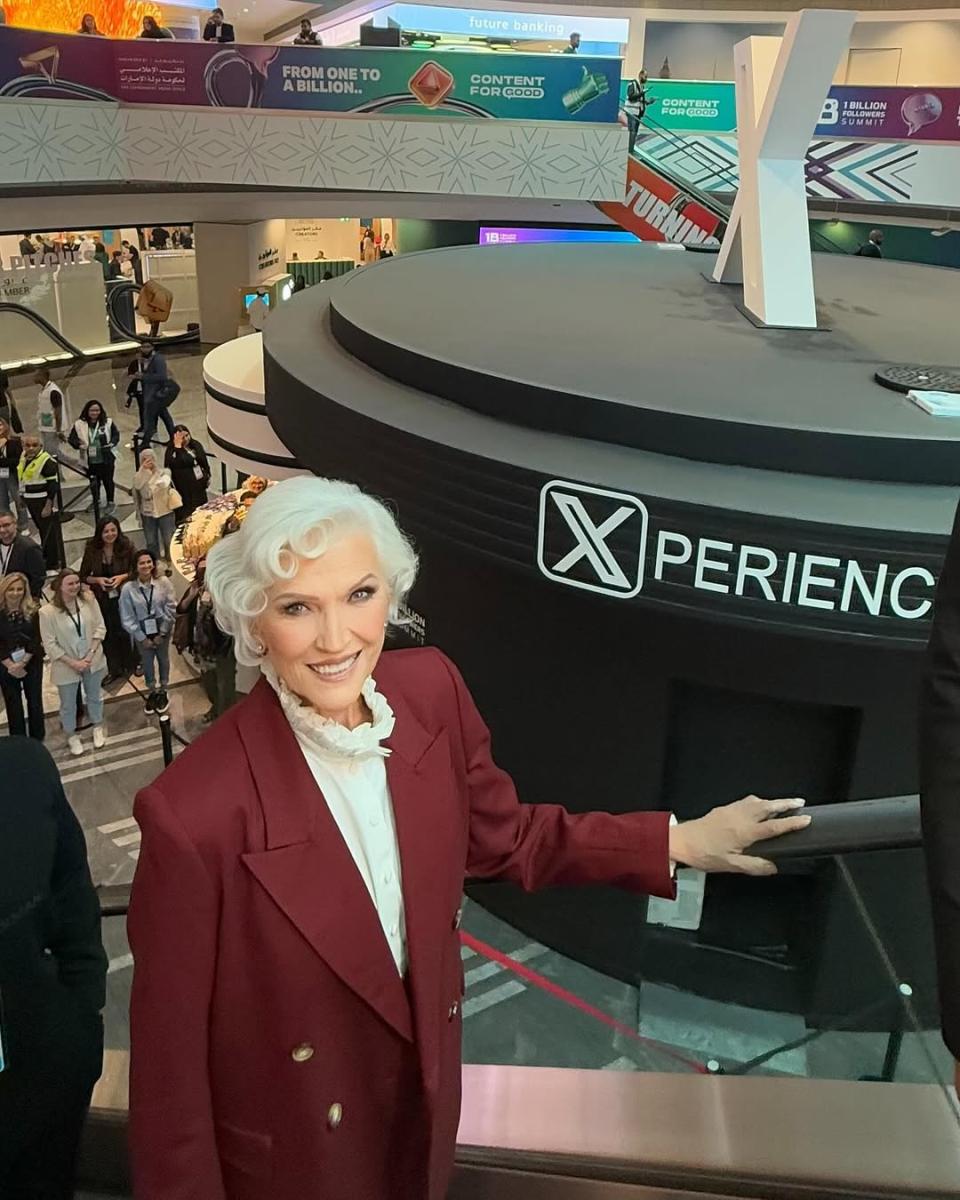 ماي ماسك - Maye Musk - قمة المليار متابع - 1 Billion Summit