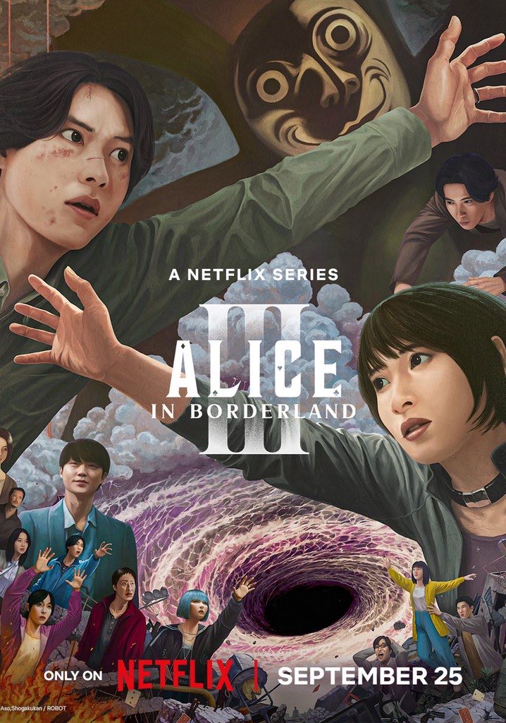 مسلسل Alice in Borderland الموسم الثالث - مسلسل أوراق الموت