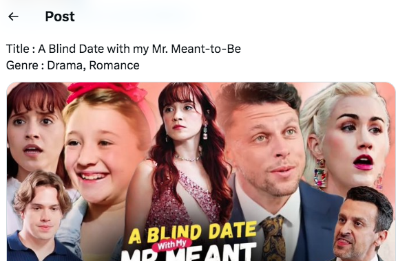 مسلسل موعد مدبر مع فارس أحلامي - A Blind Date with Mr. Meant