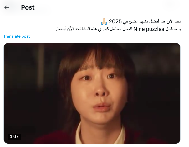 مسلسل Nine Puzzles - تسعة ألغاز