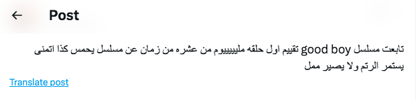 مسلسل ولد جيد - Good Boy