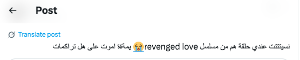 مسلسل الحب المنتقم الصيني - Revenged Love