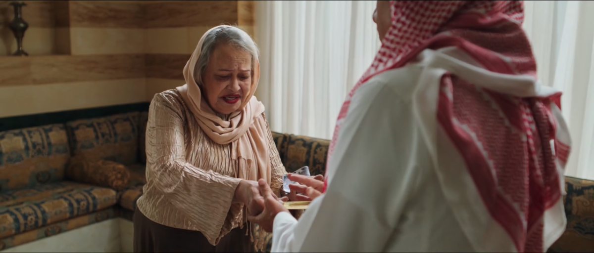 وجنات الرهبيني في مسلسل فبراير الأسود