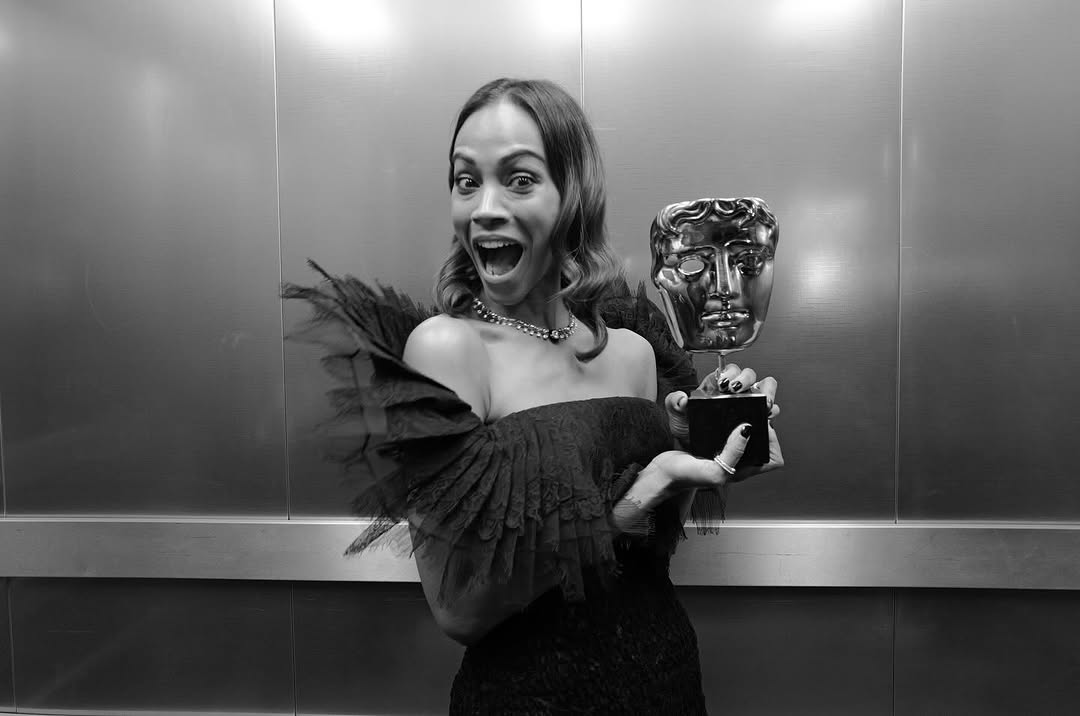  زوي سالدانا - Zoe Saldana -  حفل جوائز البافتا  - BAFTA Awards 2025