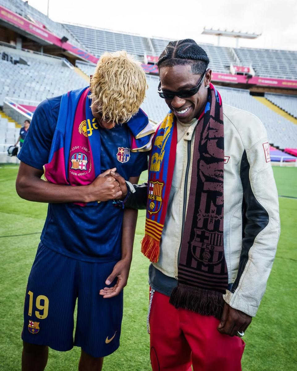  ترافيس سكوت Travis Scott  -  برشلونة Barça - ريال مدريد Real Madrid  -  الكلاسيكو Clásico