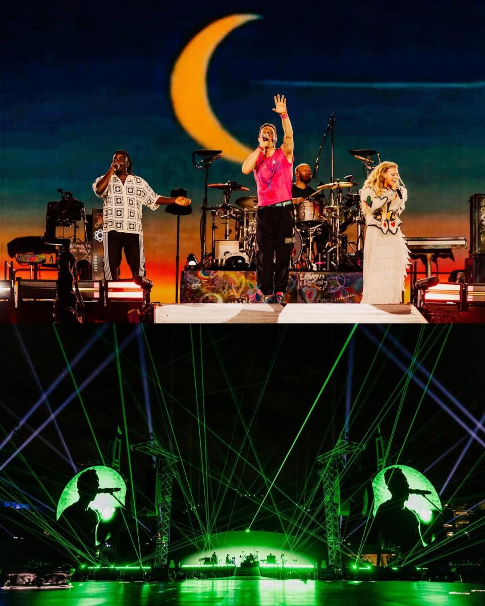 كريس مارتن Chris Martin - فرقة كولدبلاي Coldplay - كاميرا القبلة - Kiss Cam - حفلة كولدبلاي في ماديسون Madison - ملعب كامب راندال Camp Randall Stadium - ويسكنسن Wisconsin - أغنية Coldplay الجديدة - استقالة آندي بايرون Andy Byron - كريستين كابوت Kristin Cabot - شركة Astronomer - Pete DeJoy - Chris Martin warns crowd - Coldplay viral video - ميمز كولدبلاي - Chris Martin concert reaction - Coldplay Madison concert