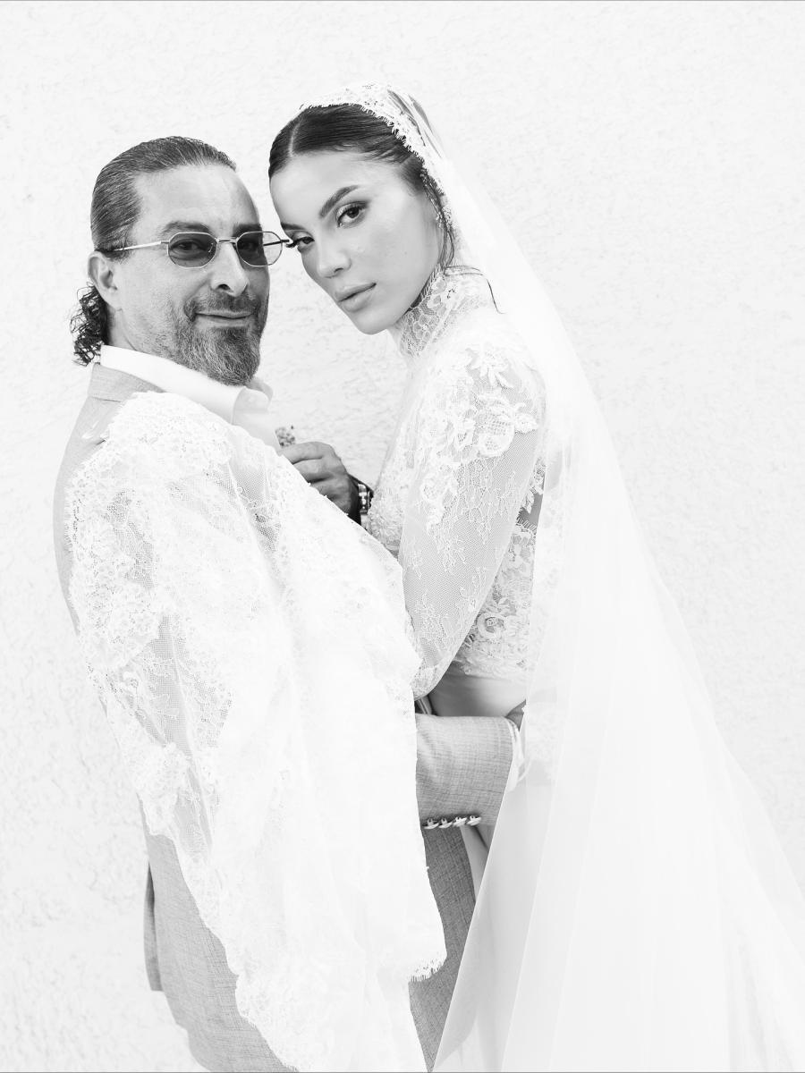 أول ظهور رسمي لهادي الباجوري مع زوجته من الجونة