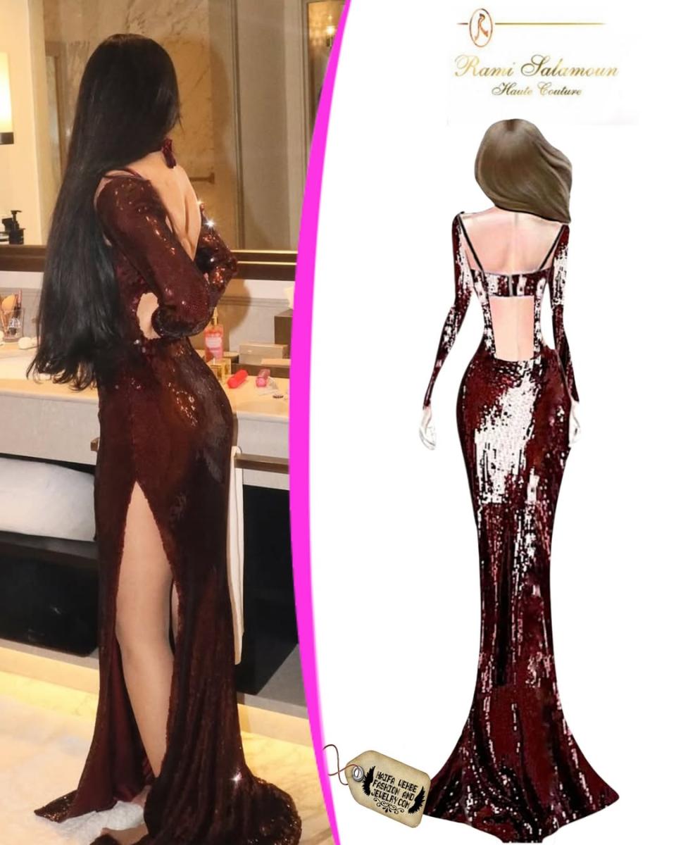 هيفاء وهبي بفستان من الترتر من رامي سلمون في عمّان