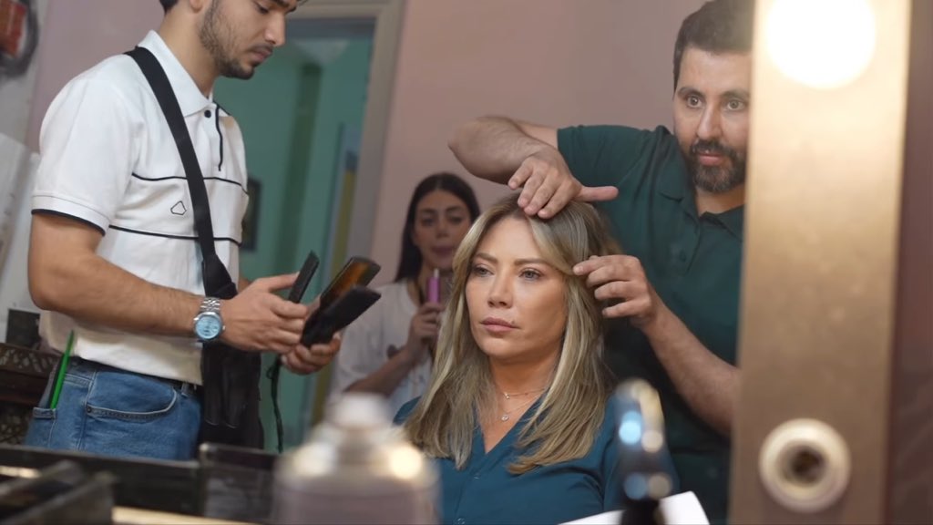 سلافة معمار - سعادة المجنون - كواليس سلافة معمار - عابد فهد - باسم ياخور - نظلي الرواس - تولين البكري - مسلسل سوري جديد - سيف السبيعي - علاء مهنا - غولدن لاين - دراما لبنانية سورية - تصوير مسلسل سعادة المجنون