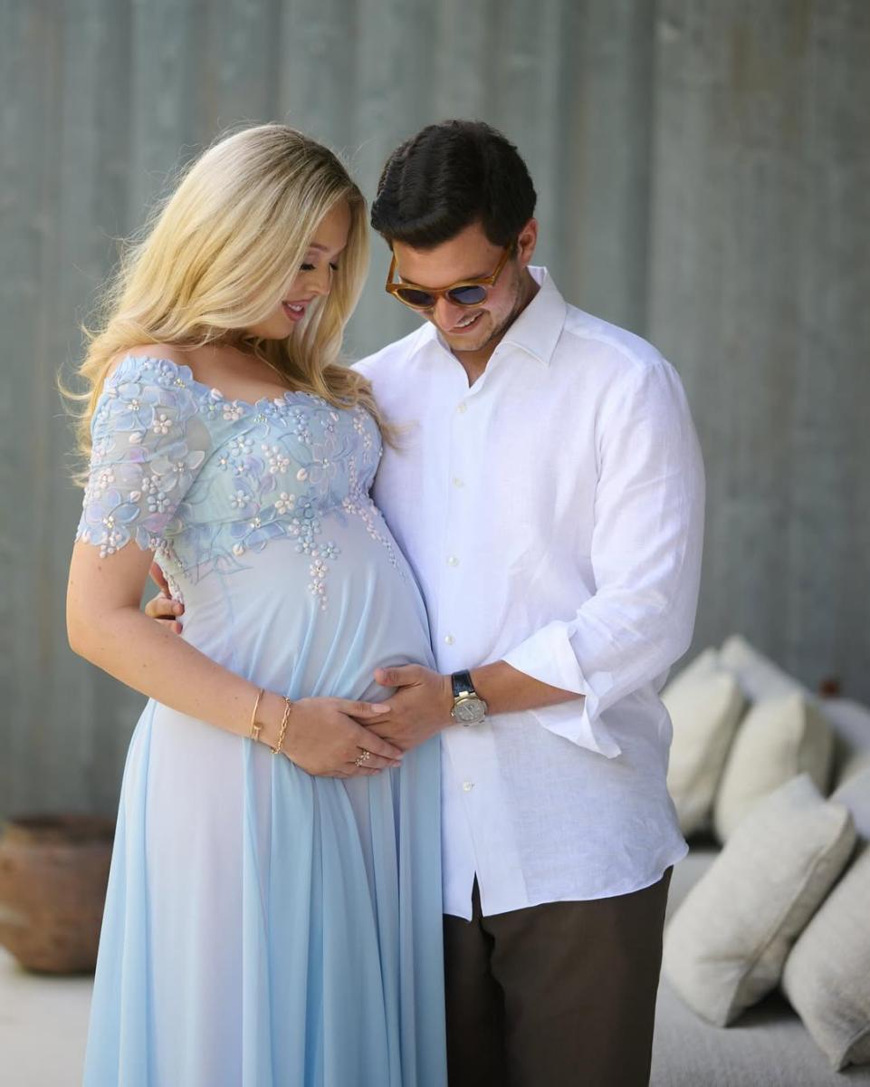 تيـفاني ترامب Tiffany Trump - دونالد ترامب Donald Trump - مايكل بولس Michael Boulos