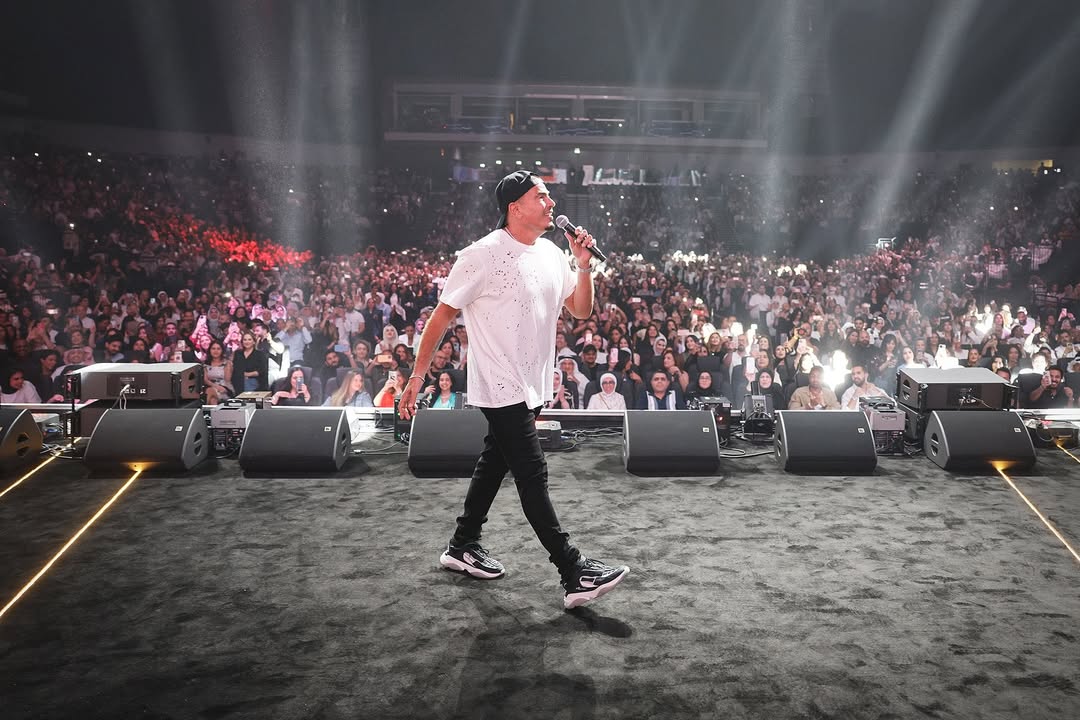 عمرو دياب من حفلة الكويت - Arena Kuwait 2025