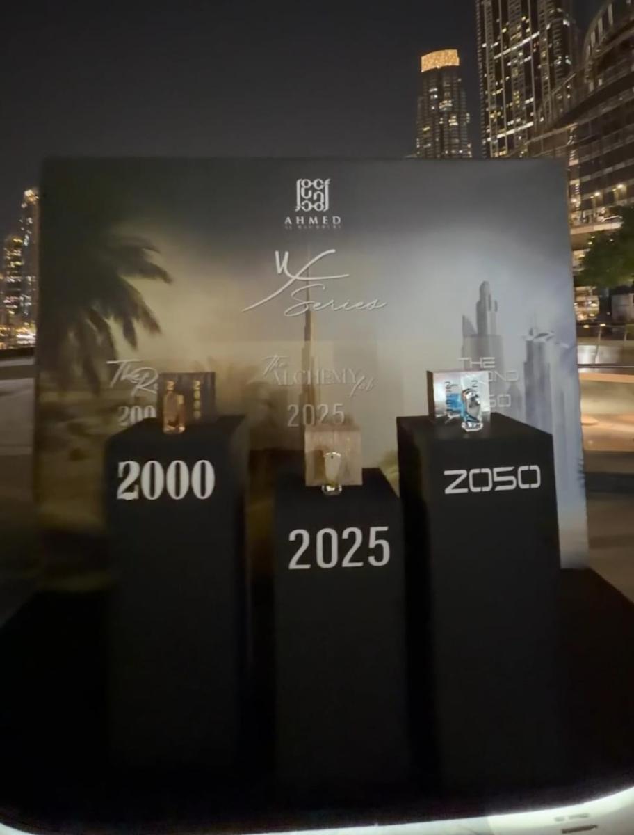 العطور الثلاث من دار أحمد المغربي للعطور