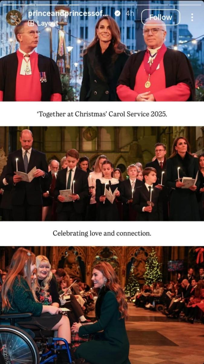 كيت ميدلتون Kate Middleton - Together at Christmas carol service - العائلة المالكة البريطانية - الأمير جورج Prince George - الأميرة شارلوت Princess Charlotte - الأمير لويس Prince Louis - قصر كنسينغتون Kensington Palace - Trooping the Colour - Kate Middleton Christmas letter - Princess of Wales London event - بريطانيا Christmas 2024 - Royal Family Christmas appearance - People Magazine Kate Middleton - احتفال الميلاد في لندن - ظهور العائلة المالكة في عيد الميلاد - Kate Middleton community message - تراتيل عيد الميلاد بريطانيا - حدث Together at Christmas