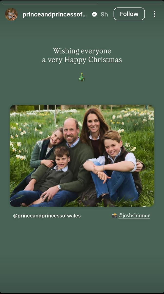 كيت ميدلتون Kate Middleton - الأمير ويليام Prince William - بطاقة عيد الميلاد الملكية - العائلة المالكة البريطانية British Royal Family - الأمير جورج Prince George - الأميرة شارلوت Princess Charlotte - الأمير لويس Prince Louis - أمير وأميرة ويلز Prince and Princess of Wales - صورة عيد الميلاد الملكية