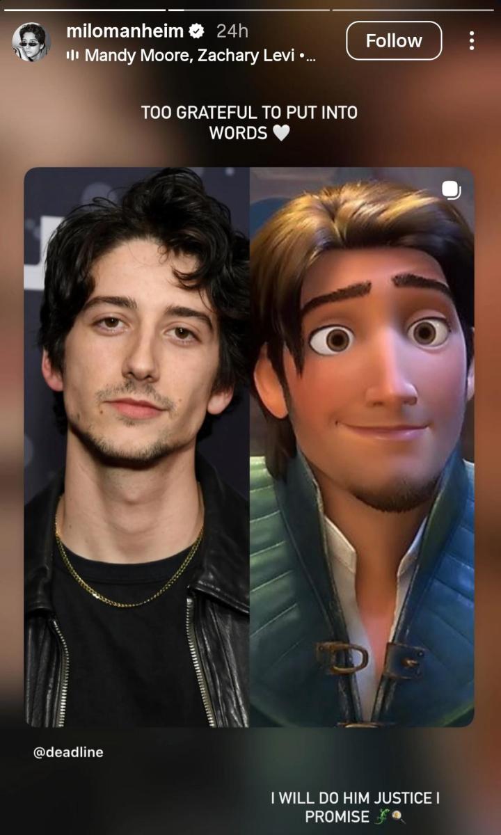 ديزني Tangled النسخة الحيّة - رابانزل live action Disney - تيغان كروفت Teagan Croft - ميلو مانهايم Milo Manheim - فيلم تانغلد الجديد - أفلام ديزني القادمة - Tangled live action cast - Michael Gracey Disney - Zombies Disney star - أخبار هوليوود Disney