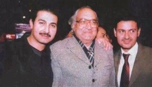 جلال توفيق وأبناؤه رامز وياسر