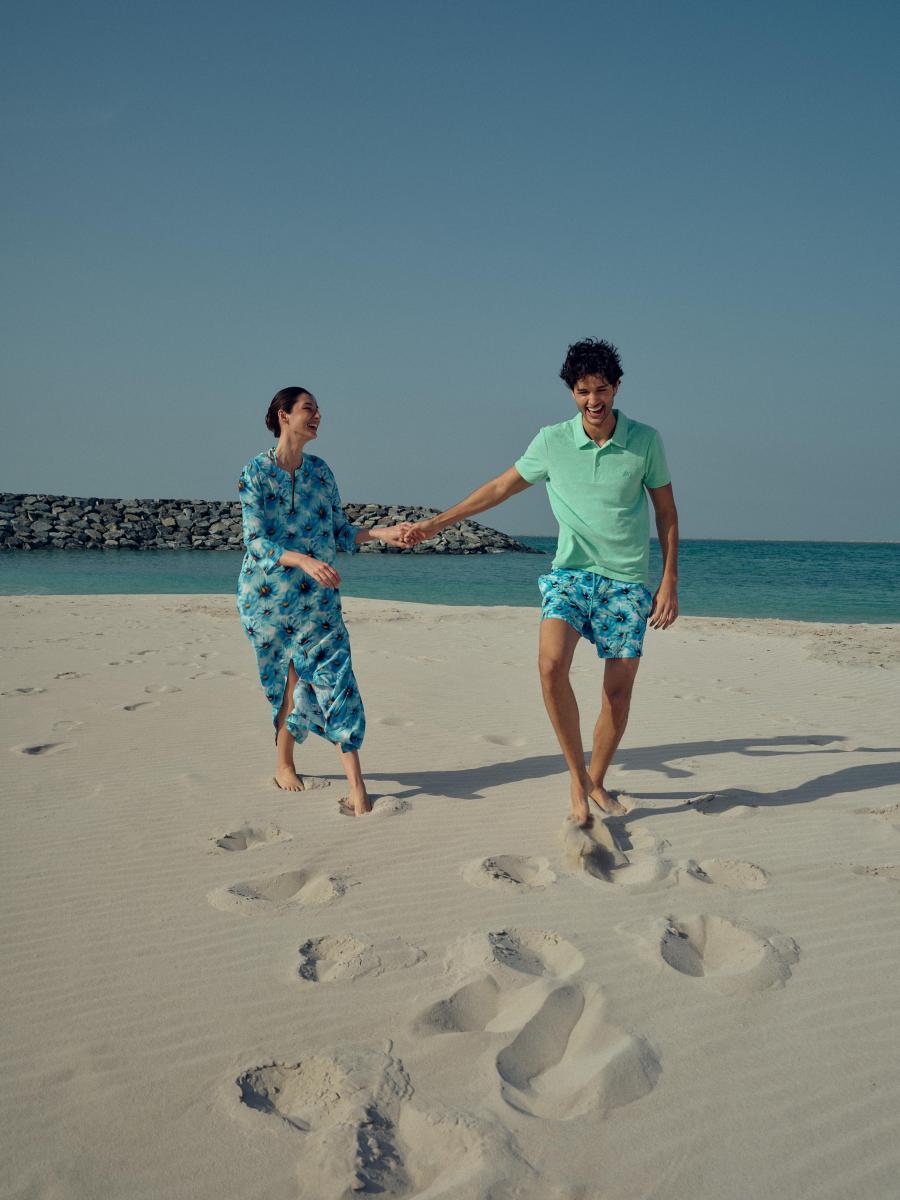 لؤي علامة ومريم بو قديدة في حملة  Vilebrequin Cruise 2026