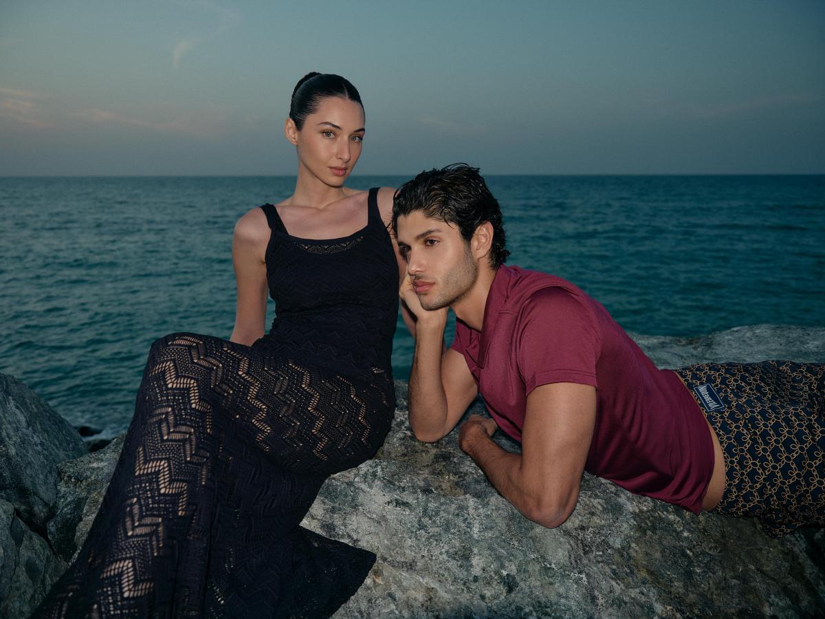 لؤي علامة ومريم بو قديدة في حملة  Vilebrequin Cruise 2026