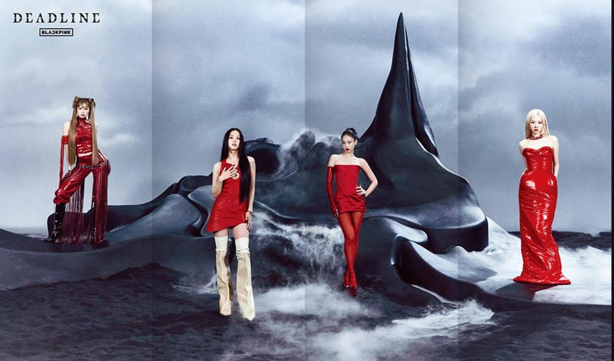 BLACKPINK - بلاكبينك Deadline - National Museum of Korea - المتحف الوطني الكوري - YG Entertainment - واي جي إنترتينمنت - Spotify - سبوتيفاي - Jisoo - جيسو - Jennie - جيني - Rosé - روزي - Lisa - ليسا - K-pop - كيبوب - South Korea - كوريا الجنوبية - Gwanggaeto Stele - ألبوم Deadline - GO - JUMP - تعاون بلاكبينك المتحف الوطني الكوري