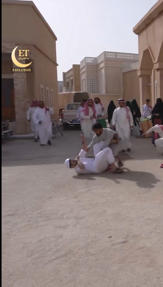 باسل الصلي - شارع الأعشى 2 - مسلسل شارع الأعشى - كواليس شارع الأعشى - مشهد مضاربة شارع الأعشى - الحلقة 7 شارع الأعشى