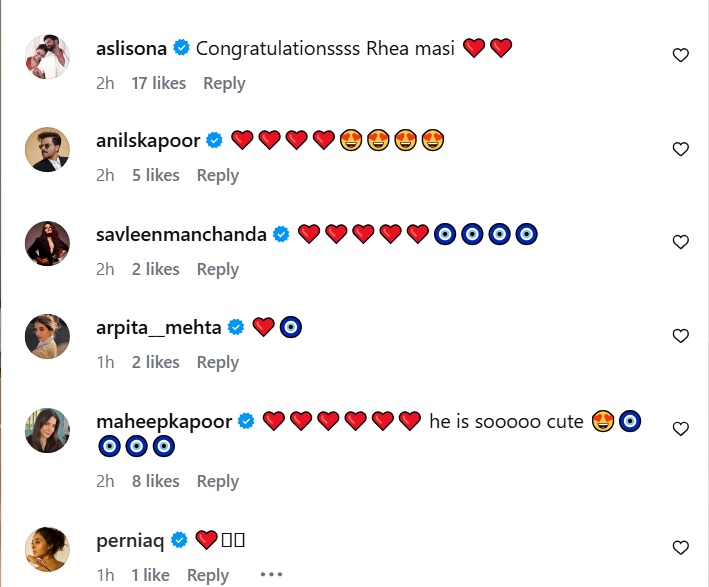 سونام كابور - Sonam Kapoor baby - أناند أهوجا - Anand Ahuja - ريا كابور - Rhea Kapoor - أنيل كابور - Anil Kapoor - Sonam Kapoor second child - Bollywood celebrities reactions - Vayu Kapoor - Sonam Kapoor family - Bollywood news 2026