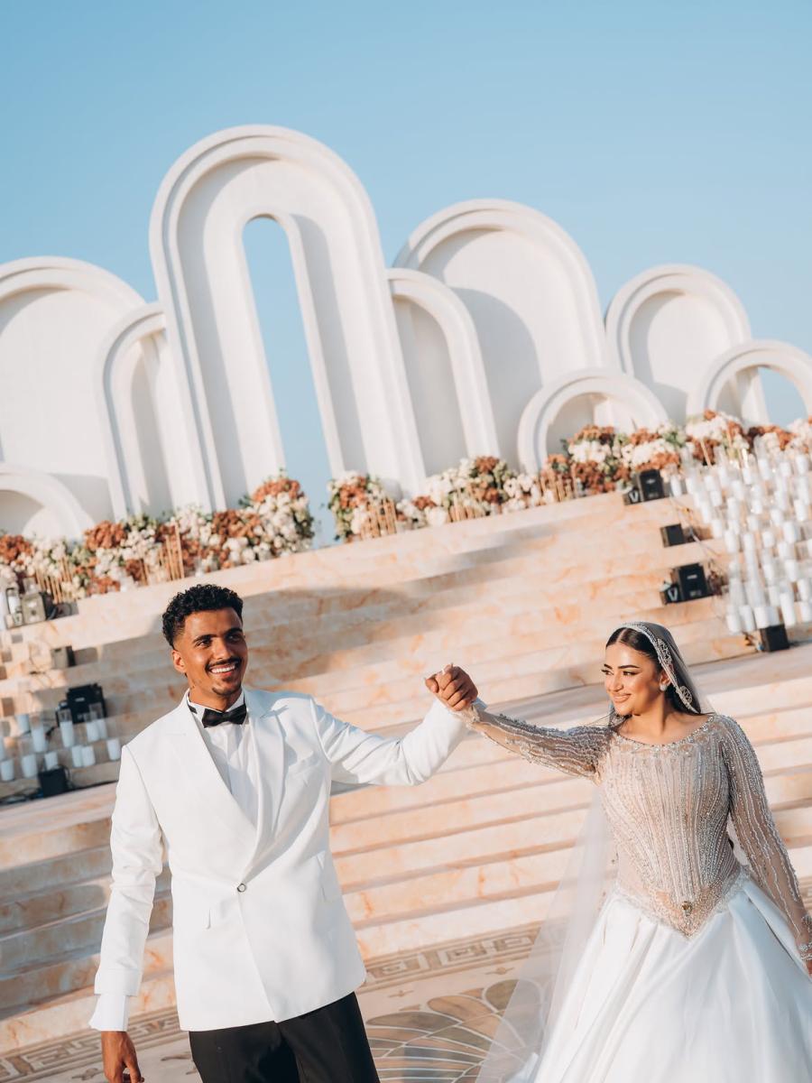 حسام عبد المجيد، حسام عبد المجيد وملك أحمد، زفاف حسام عبد المجيد، ملك أحمد زوجة حسام عبد المجيد، Hossam Abdelmaguid، Malak Ahmed، زواج حسام عبد المجيد، زوجة حسام عبد المجيد، حسام عبد المجيد لودوجوريتس، Ludogorets Razgrad، الزمالك، Zamalek SC، انتقال حسام عبد المجيد، احتراف حسام عبد المجيد، منتخب مصر، كأس العالم 2026، أخبار الزمالك، أخبار الرياضة، أخبار لاعبي الزمالك