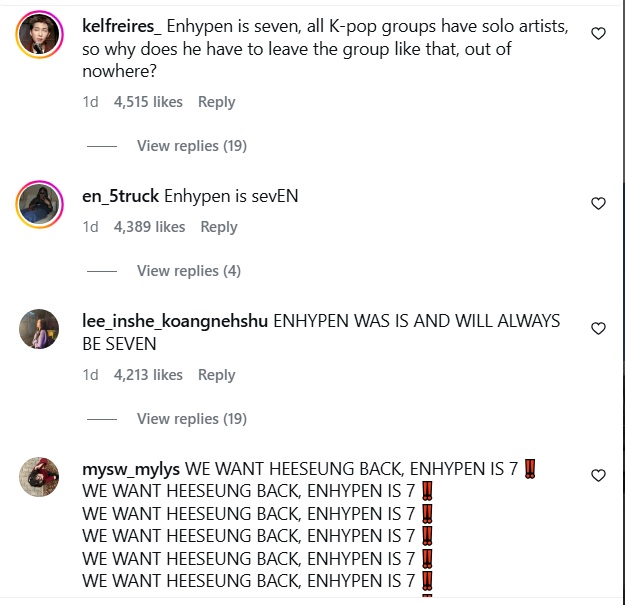 هيسيونغ Heeseung - إنهيبن ENHYPEN - عريضة عودة هيسيونغ ENHYPEN - Petition Heeseung ENHYPEN Change.org - مغادرة Heeseung فرقة ENHYPEN - ENGENE fandom - Belift Lab Hybe - هيسيونغ يتصدر X - Heeseung trending X - K-pop news ENHYPEN Heeseung - أعضاء ENHYPEN Jungwon Jay Jake Sunghoon Sunoo Ni-ki - برنامج I-LAND ENHYPEN - أخبار الكيبوب 2026 ENHYPEN Heeseung - Heeseung leaving ENHYPEN reaction fans