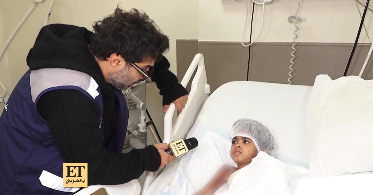 أحمد فهمي - الفن يصنع الأمل - صناع الأمل - مستشفى أهل مصر - قصص إنسانية