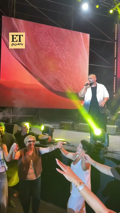 جوزيف عطية، Joseph Attieh، بيرلا حرب، Perla Harb، جوزيف عطية مغروم، جوزيف عطية وبيرلا حرب، مهرجان أعياد بيروت، حفلة جوزيف عطية، أغنية مغروم، ملكة جمال لبنان، أخبار جوزيف عطية، ET بالعربي