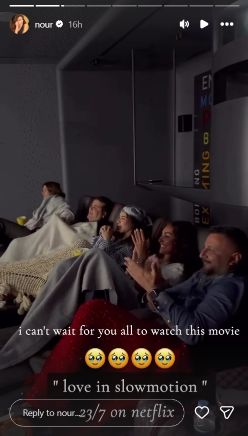 نور الغندور، الحب بالبطيء، فيلم الحب بالبطيء، نتفليكس، Netflix، ماغي بو غصن، جمال سنان، إيغل فيلمز، علي كاكولي، مهيرة عبد العزيز، نهى نبيل، شوق الهادي، فاطمة الشريف، نيشان ديرهاروتيونيان، أفلام نتفليكس العربية، العرض الخاص لفيلم الحب بالبطيء