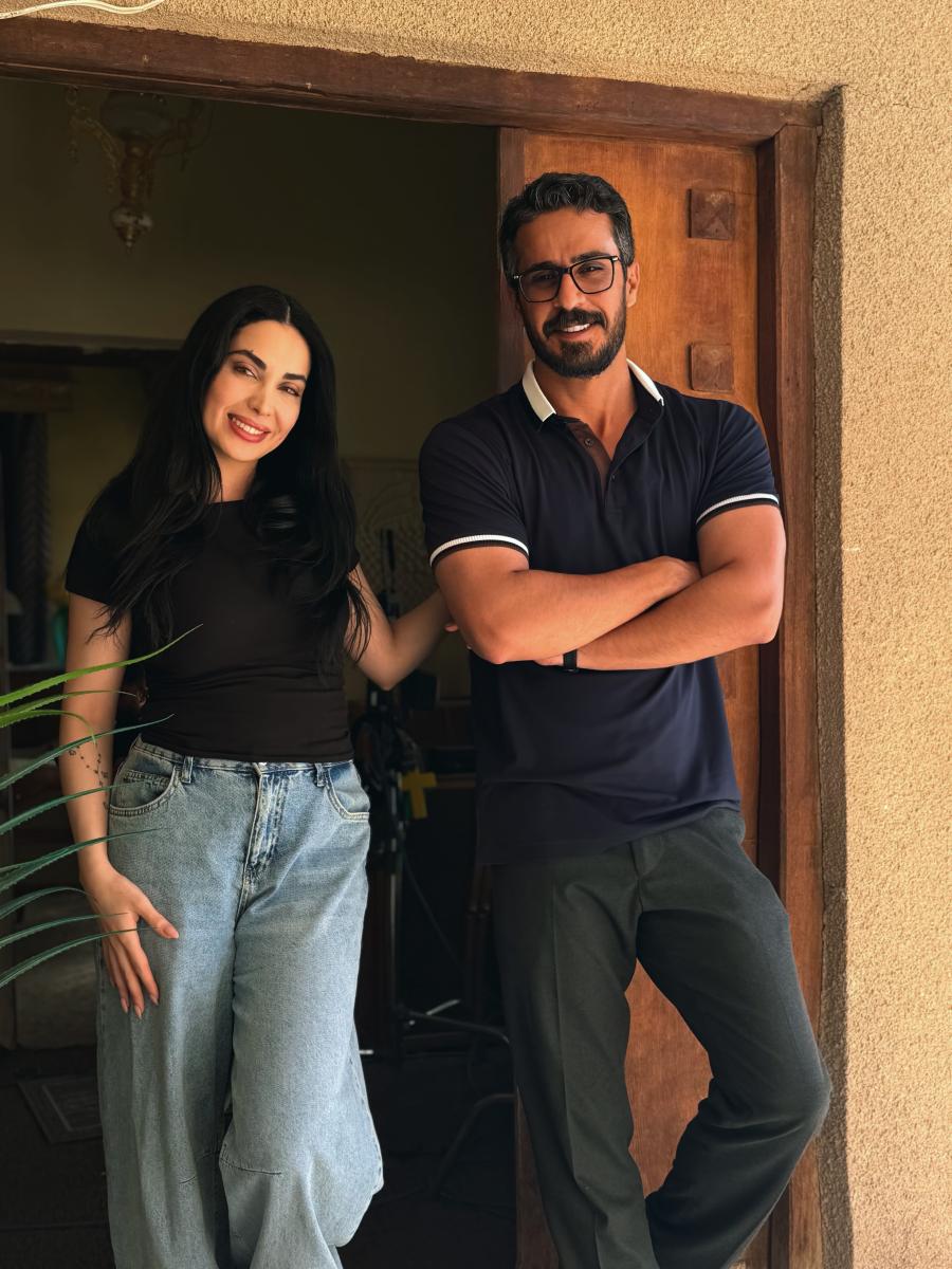 حسين حافظ، مسلسل خسوف، كواليس مسلسل خسوف، ET بالعربي، حافظ لعيبي، مروة بدران، أنعام الربيعي، أمير الدراجي، ميروان الجاف، شركة خيال الظل، قناة الرابعة، الدراما العراقية، أعمال حسين حافظ، شخصية علي، أخبار الدراما العراقية، كواليس التصوير