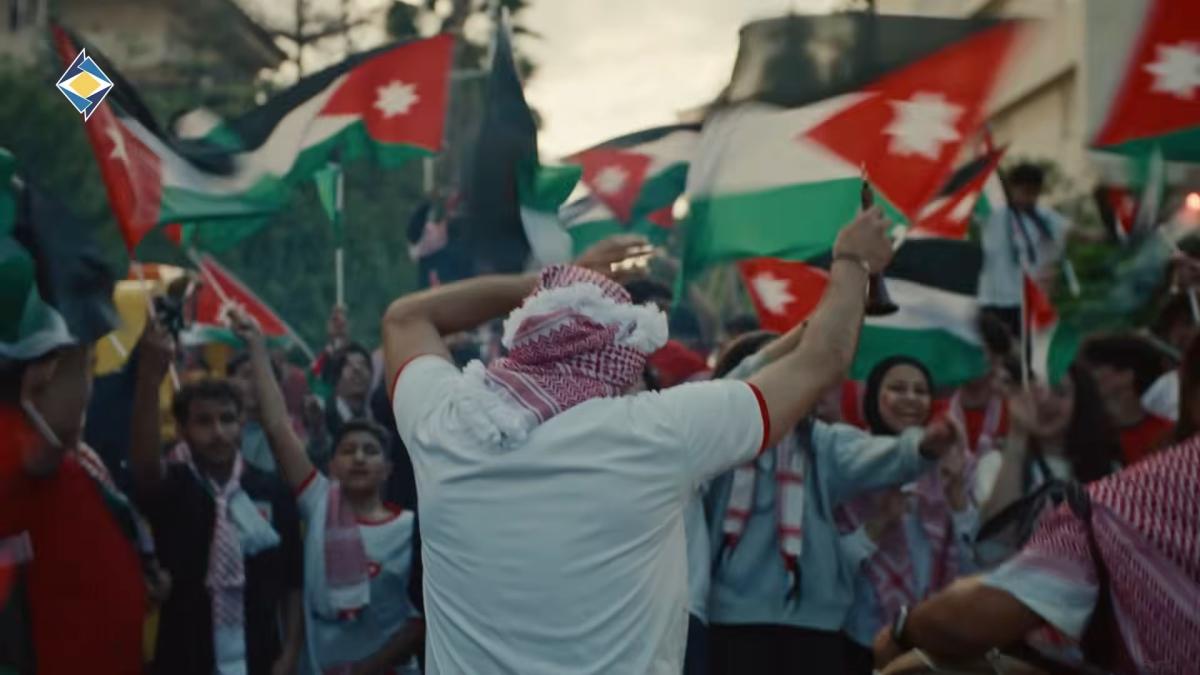 عمر العبداللات - هينا جينا - النشامى - المنتخب الأردني - كأس العالم - البنك الأردني الكويتي - يزن النعيمات - علي علوان - أغنية هينا جينا - تأهل الأردن لكأس العالم